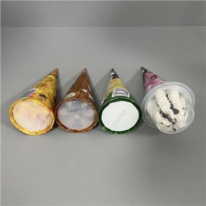 Ambalaj din aluminiu pentru cornet de inghetata