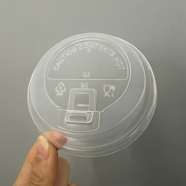 PP lid for 12oz coffee paper cup